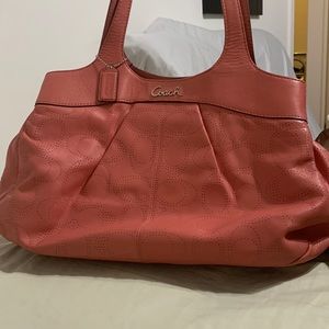 Used Pink Coach Bag